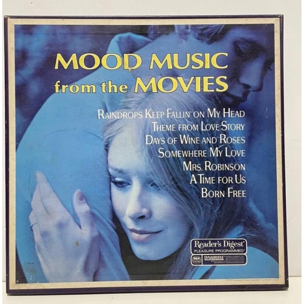 Reader’s Digest Mood Music From the Movies Vinyl LP Box Set 1971